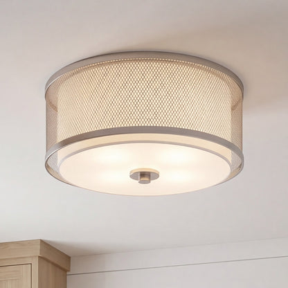 Meridian Modern 3 Light Flush Mount