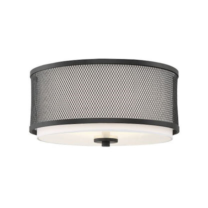 Meridian Modern 3 Light Flush Mount
