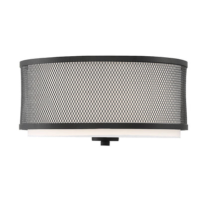 Meridian Modern 3 Light Flush Mount