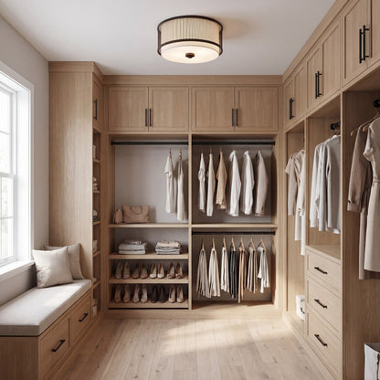 Meridian Modern 3 Light Flush Mount