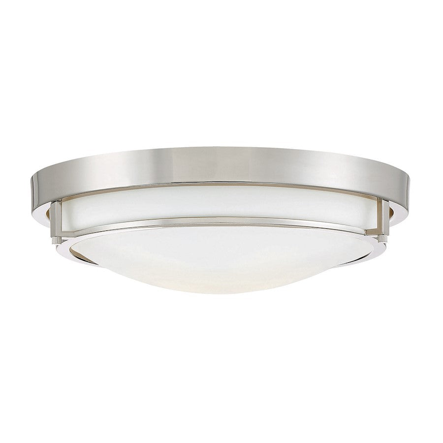 Savoy House 2-Light 13" Ceiling Light, Polished Nickel - M60019PN