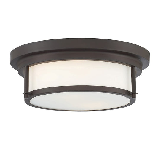 Savoy House 2-Light 4.5" Ceiling Light, Oil Rubbed Bronze - M60062ORB