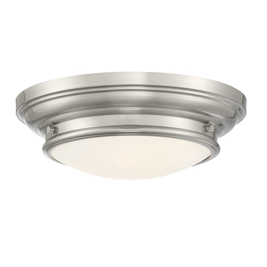 Savoy House 2-Light 4.5" Ceiling Light, Brushed Nickel