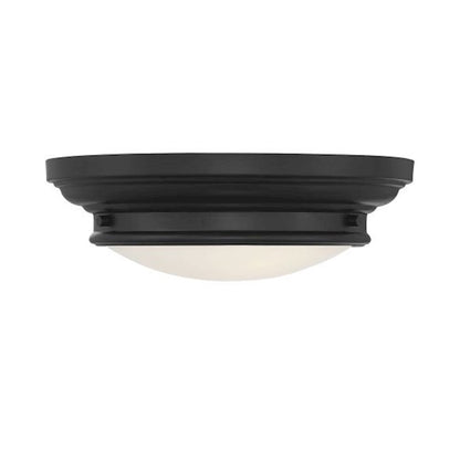 Savoy House 2-Light 4.5" Ceiling Light, Matte Black