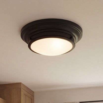 Savoy House 2-Light 4.5" Ceiling Light, Matte Black