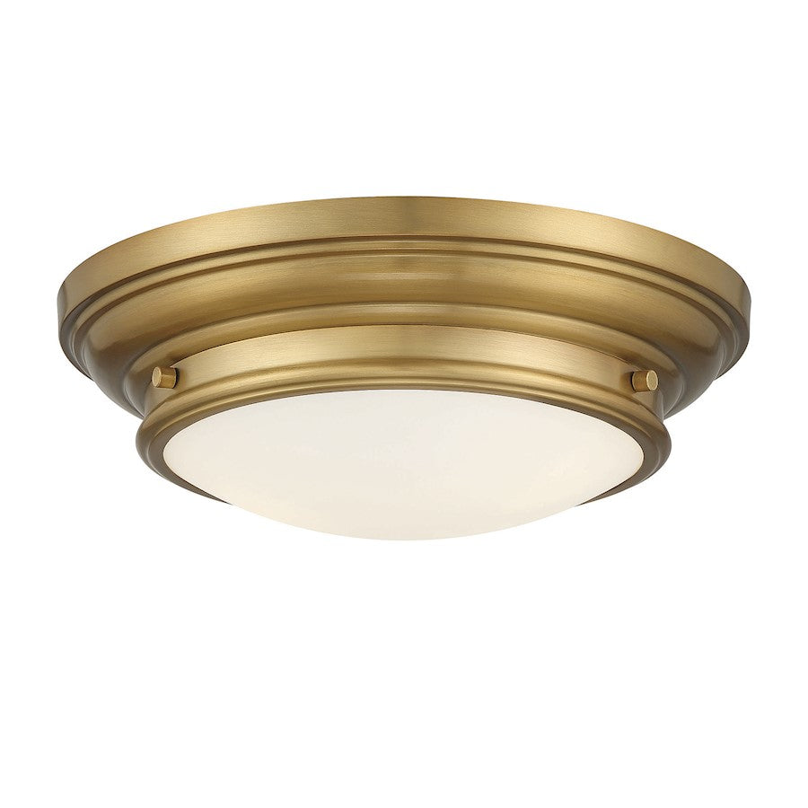 Savoy House 2-Light 4.5" Ceiling Light, Natural Brass 063 - M60063NB