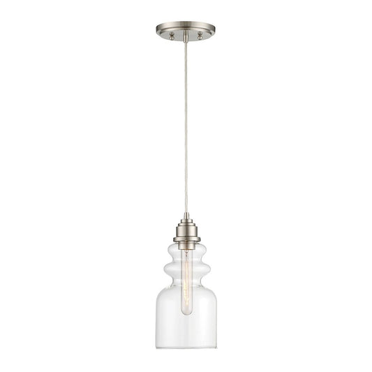 1 Light 10" Mini Pendant, Oil Rubbed Bronze