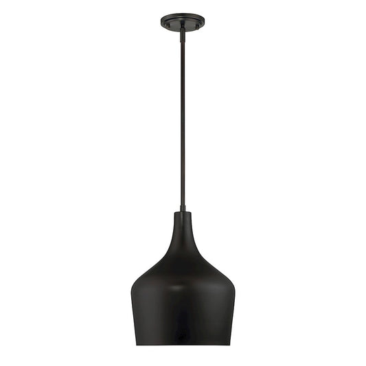 1 Light 11" Pendant, Oil Rubbed Bronze