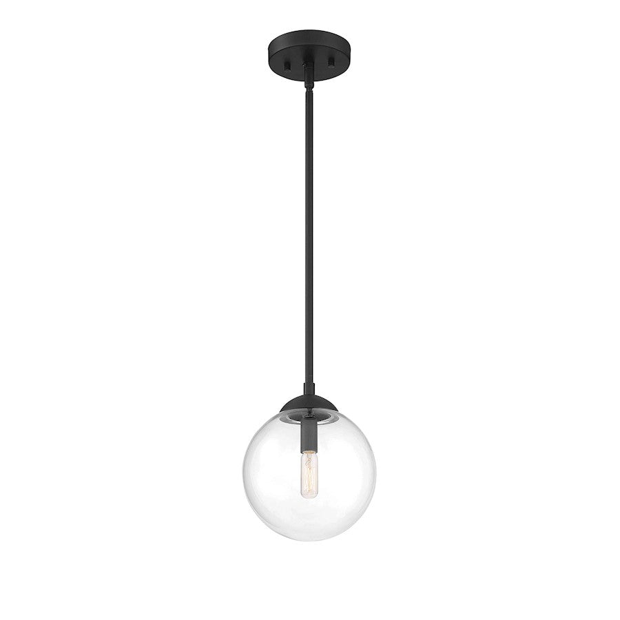 1 Light 8" Mini Pendant, Chrome