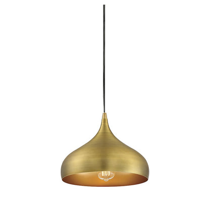 1 Light Plug-In Mini Pendant, Matte Black