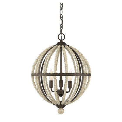 3 Light Pendant, Avignon