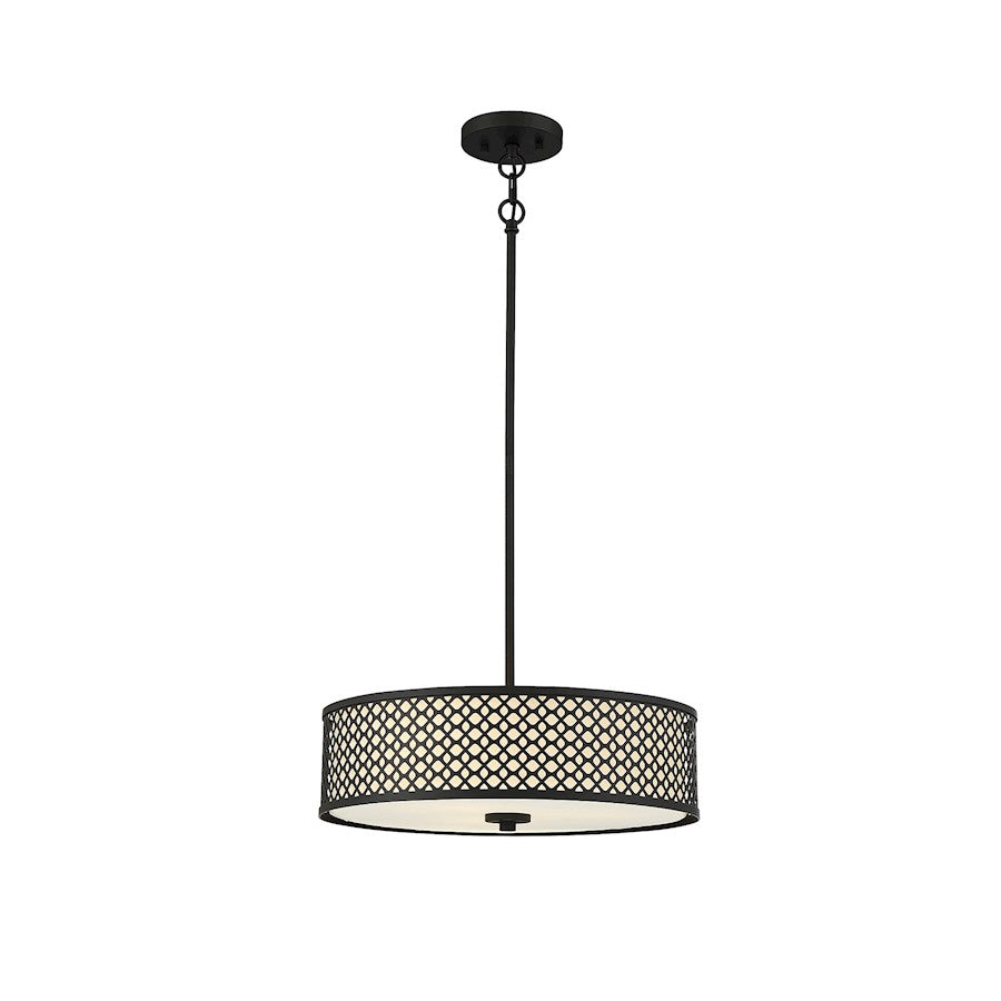 Savoy House 3-Light 5" Pendant, Matte Black - M70108MBK