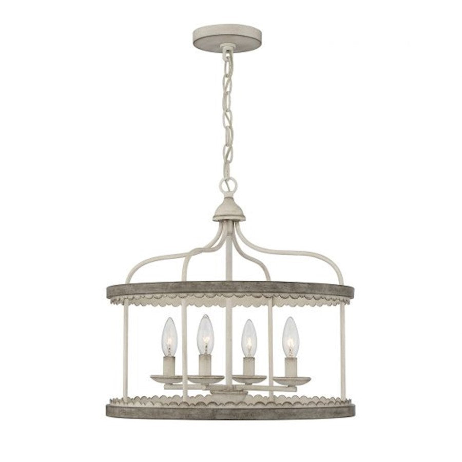 Savoy House 4-Light Pendant, Silo - M70110SIL