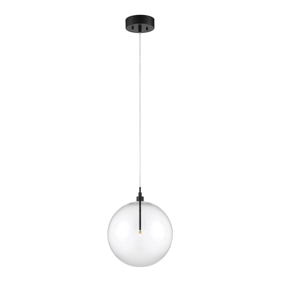 1 Light 14" Pendant, Oil Rubbed Bronze
