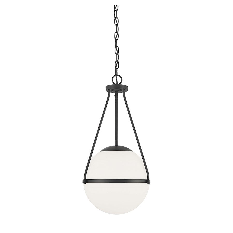 Savoy House 1-Light 25" Pendant, Matte Black - M7025MBK