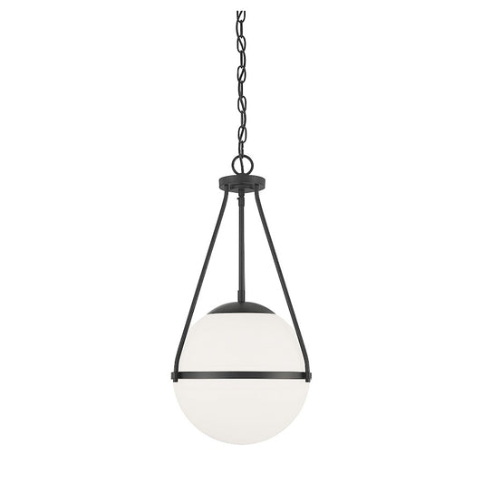 1 Light 25" Pendant, Chrome
