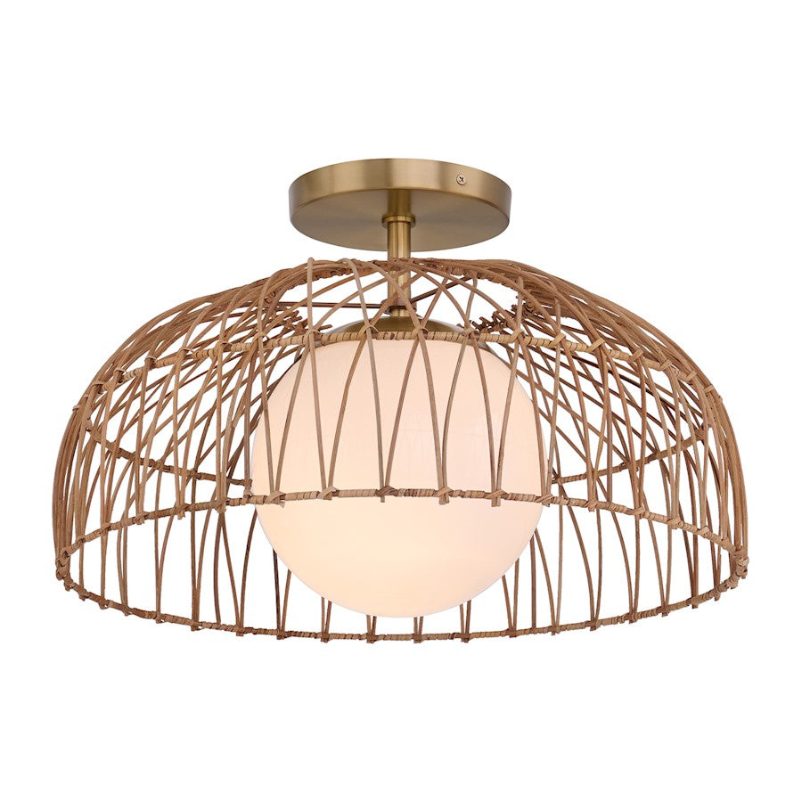 1 Light Convertible Pendant