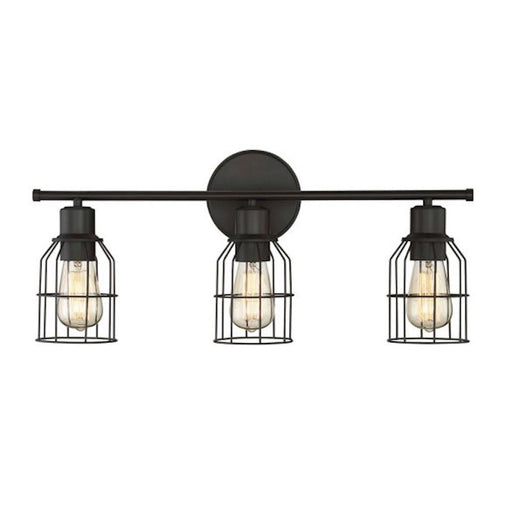 Savoy House 3-Light 24" Bathroom Vanity Light, Oil Rubbed Bronze - M80004ORB