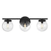 Savoy House 3-Light 24" Bathroom Vanity Light, Matte Black 24 - M80024MBK