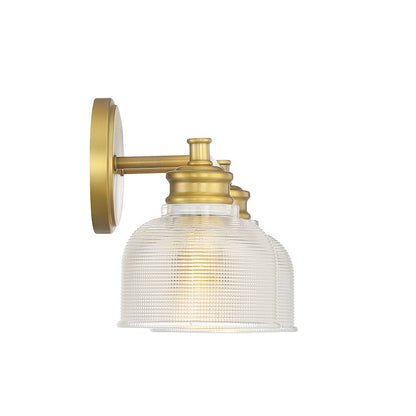 2-Light 16" Bathroom Vanity Light, Brass