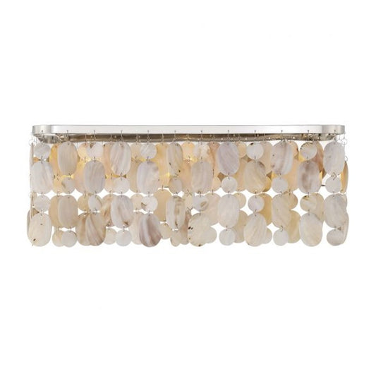 3-Light, 8" Bathroom Vanity Light, Polished Nickel