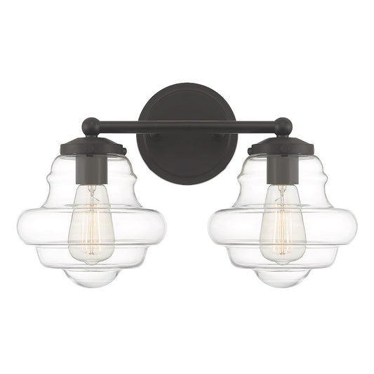 Savoy House 2-Light 17" Bathroom Vanity Light , Oil Rubbed Bronze - M80072ORB