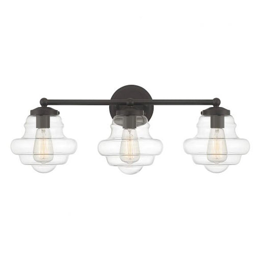 Savoy House 3-Light 26" Bathroom Vanity Light, Oil Rubbed Bronze - M80073ORB