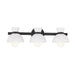 Savoy House 3-Light 25" Bathroom Vanity Light, Matte Black - M80075MBK