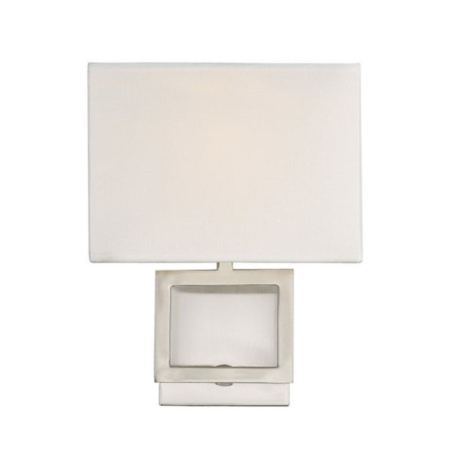 1 Light 10" Square Wall Sconce