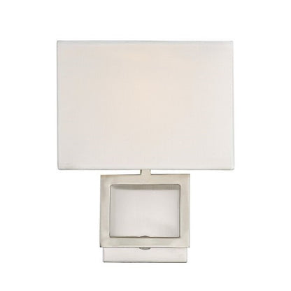 1 Light 10" Square Wall Sconce
