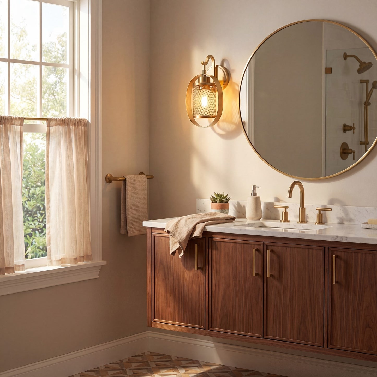 1 Light Wall Sconce