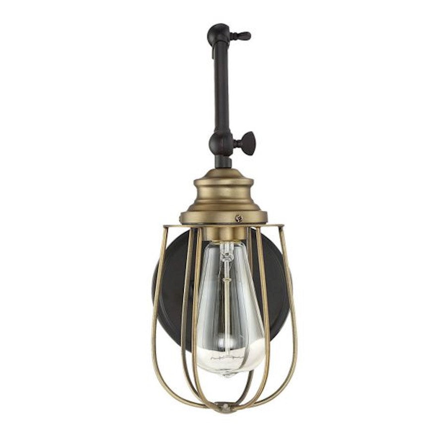 1 Light Adjustable Wall Sconce