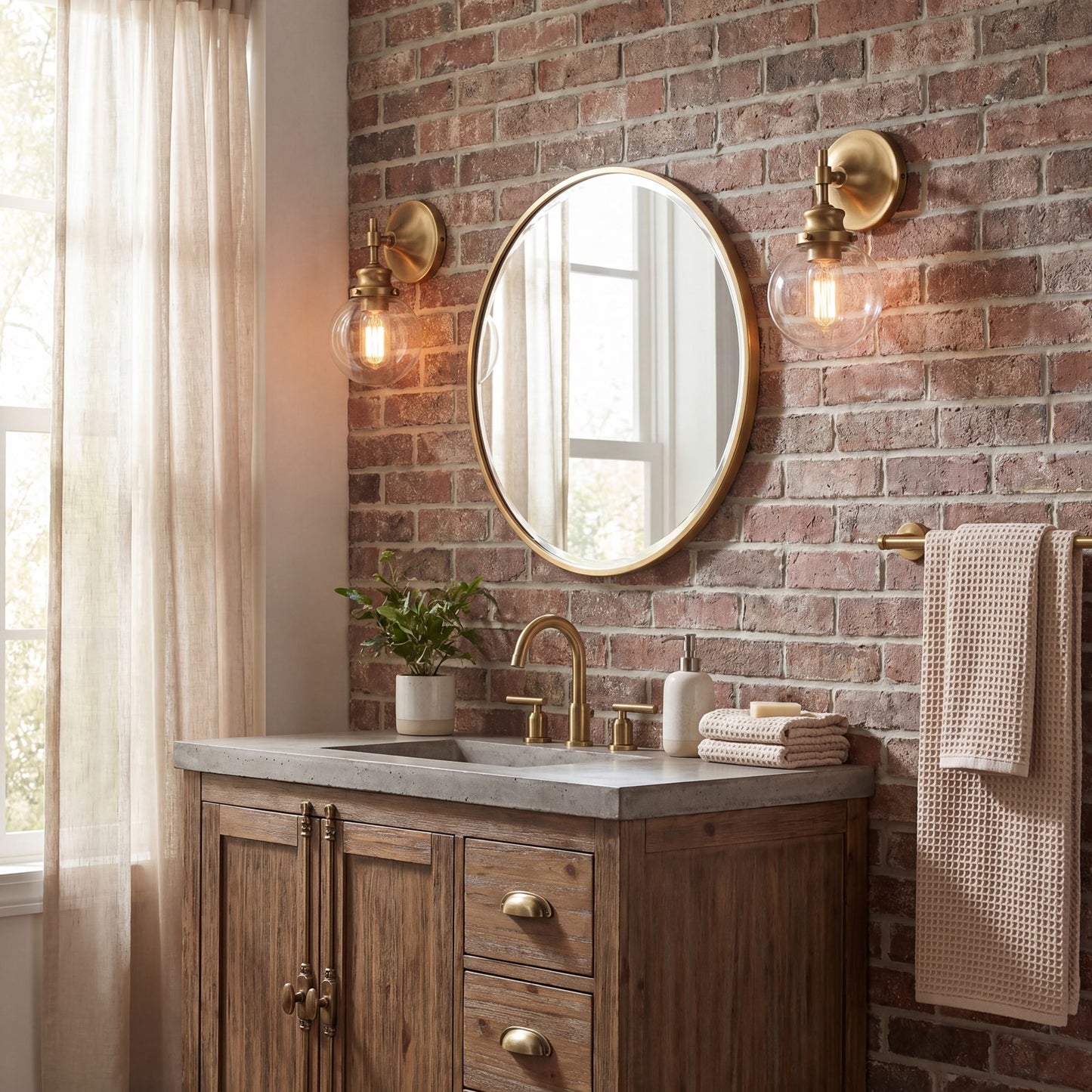 1 Light 10" Wall Sconce