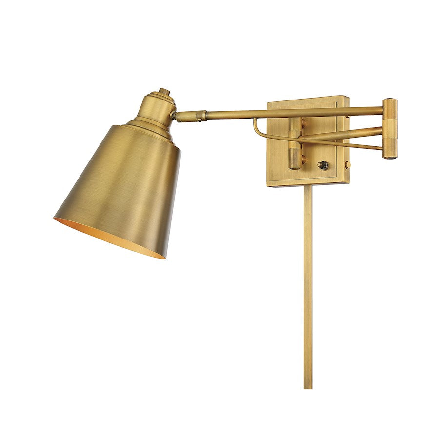 1 Light 8" Adjustable Wall Sconce