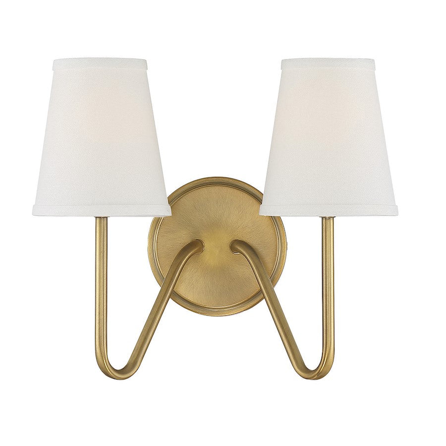 2 Light 13" Wall Sconce