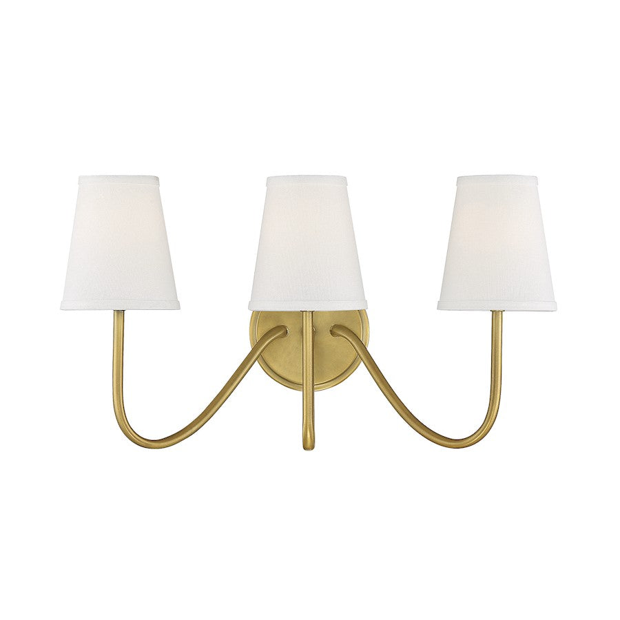3 Light 11" Wall Sconce