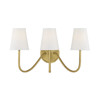 3 Light 11" Wall Sconce