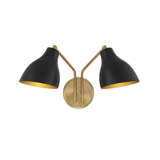 2 Light 9.6" Wall Sconce