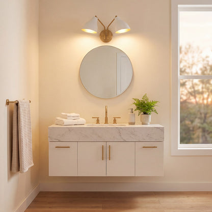 2 Light 9.6" Wall Sconce
