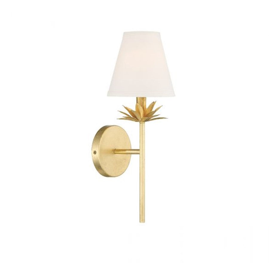 Savoy House 1-Light 17" Wall Sconce, True Gold - M90077TG