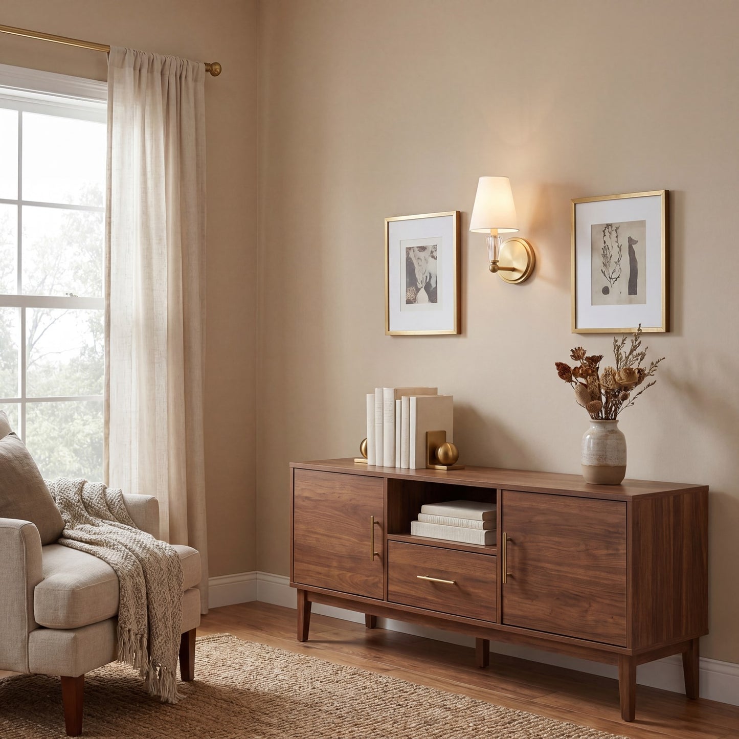 1 Light 5.5" Wall Sconce