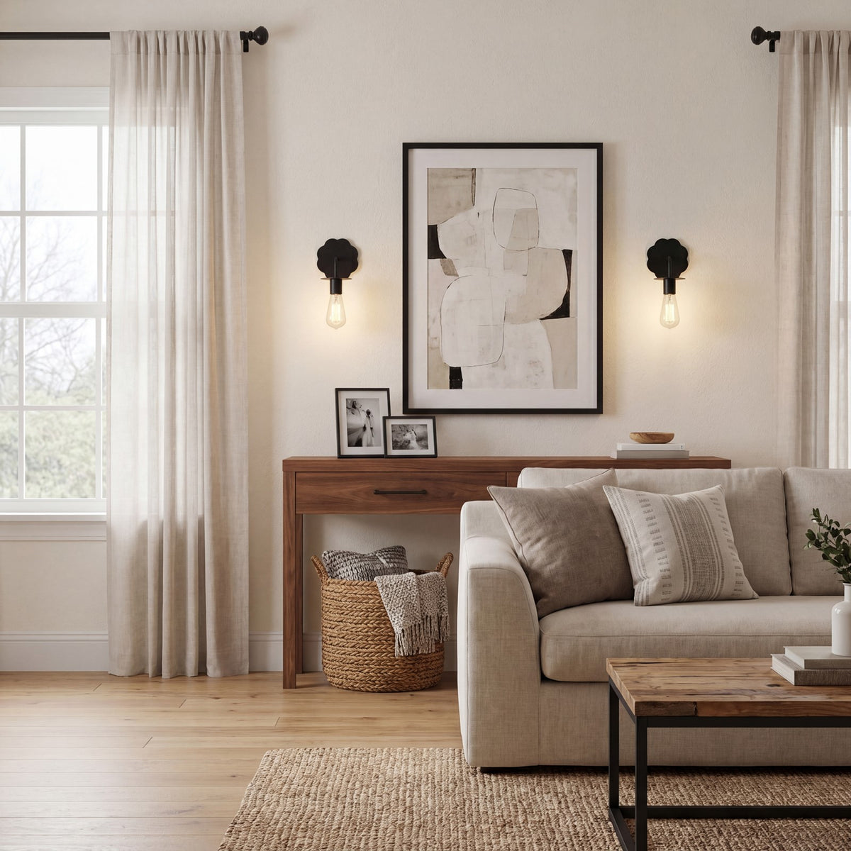 Savoy House 1-Light 6.3" Wall Sconce, Matte Black - M90104MBK