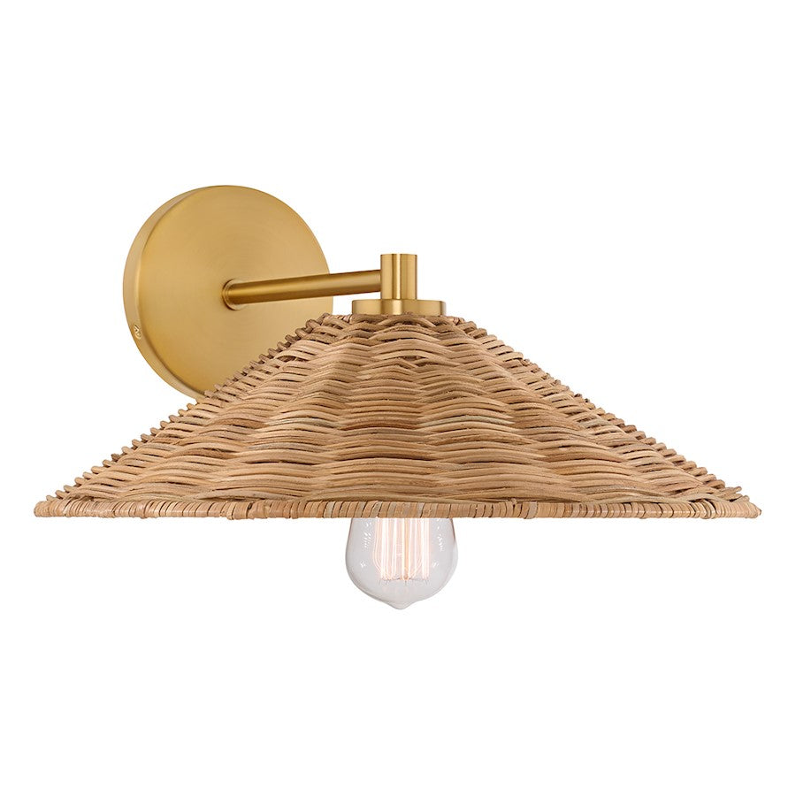 Savoy House 1-Light 15" Wall Sconce, Natural Brass - M90106NB