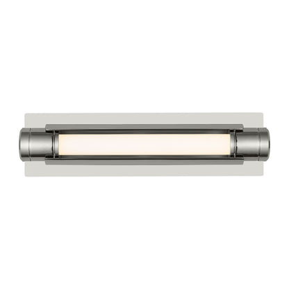 Visual Comfort Modern Capa 1 Light 18" Bath Vanity, Pol Nickel - AKBA687WDPN