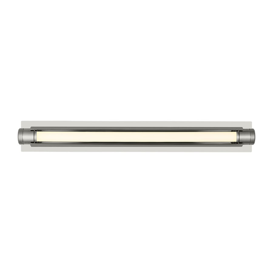Visual Comfort Modern Capa 1 Light 36" Bath Vanity, Pol Nickel - AKBA689WDPN
