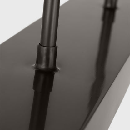 Visual Comfort Modern Maybeck 2 Light 47.7" Chandelier, Bronze