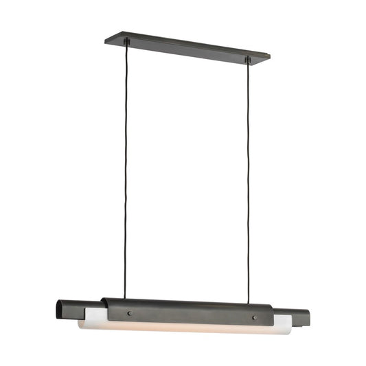 Visual Comfort Modern Ambrose 1 Light 36" Linear Chandelier, BZ - AKLS675WDBZOP