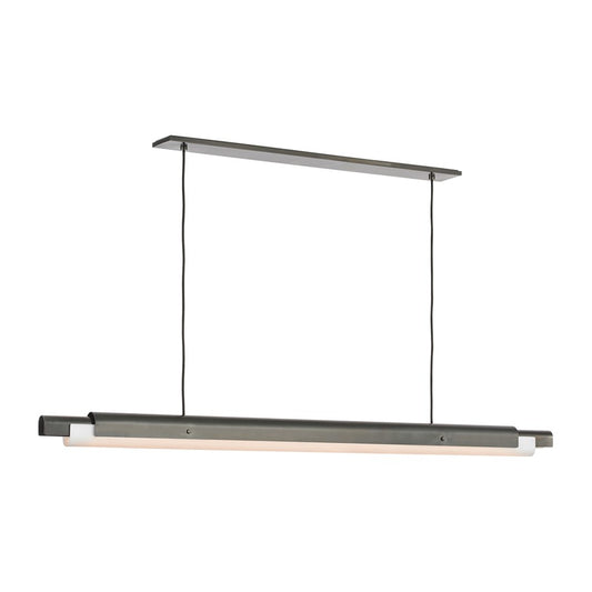 Visual Comfort Modern Ambrose 1 Light 72" Linear Chandelier, BZ - AKLS677WDBZOP