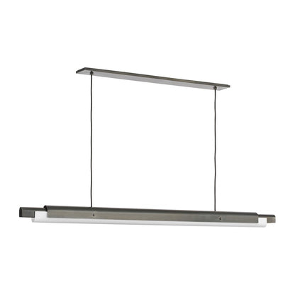 Visual Comfort Modern Ambrose 1 Light 72" Linear Chandelier, BZ