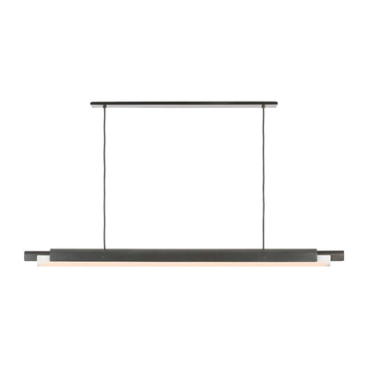 Visual Comfort Modern Ambrose 1 Light 72" Linear Chandelier, BZ
